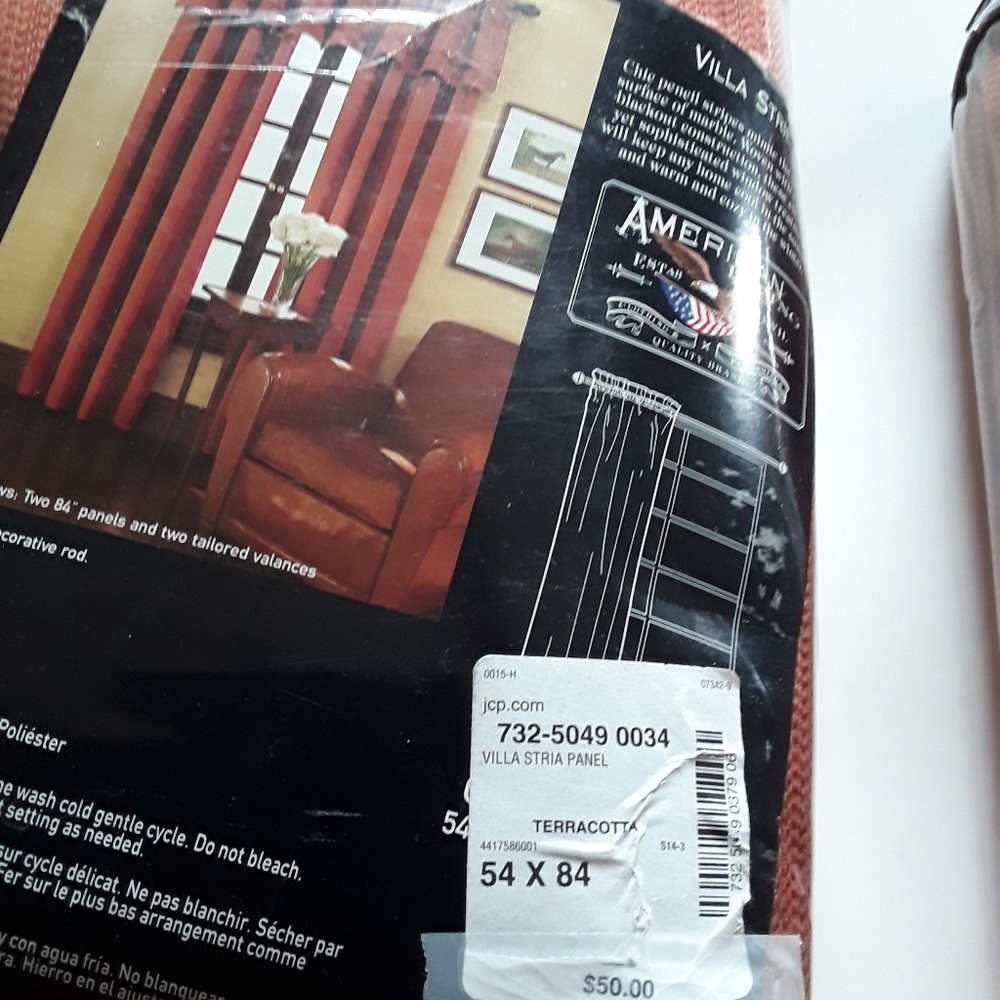 American Living Window Drapery Set - Picture 10 of 14